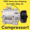 AC Compressor Fits Honda Civic 1.7L 2002 2003 2004 2005