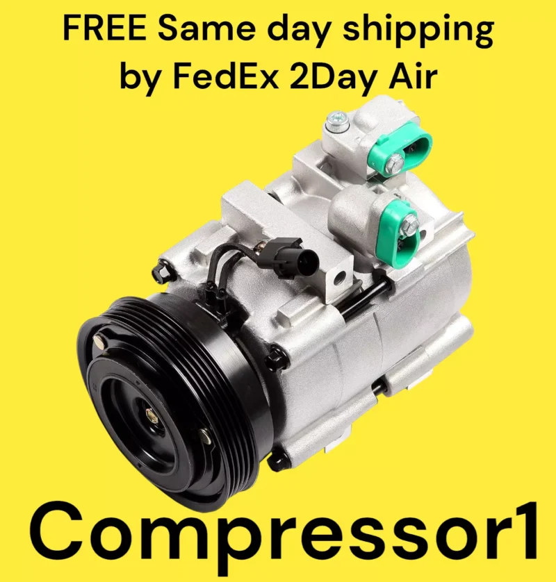 AC Compressor For Hyundai Sonata 2.4L 2000-2005 KIA Optima Santa Fe 2001-2006