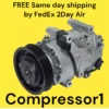 AC Compressor For 2013 2014 2015 2016 Hyundai Genesis Coupe V6 3.8L Engines ONLY