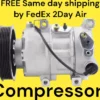 AC Compressor For 2012 2013 2014 2015 2016 2017 Hyundai Accent Kia RIO 1.6L