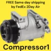 AC Compressor Fits Nissan Armada NV2500 Titan Infiniti QX56 QX80 V8 Engines Only