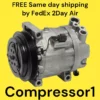 A/C Compressor Fits Infiniti FX35 2003-2008 G35 2003 2004 2005 2006