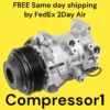 AC Compressor 2006-2013 Lexus IS250 ALL WHEEL DRIVE 2011-2013 IS350, 07-11 GS350