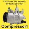 AC Compressor For 2013-2020 Ford Fusion, Edge Lincoln MKZ 2.0L 2.5L