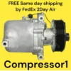 AC COMPRESSOR 2005-2017 NISSAN FRONTIER, XTERRA V6 4.0L OEM