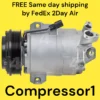 AC Compressor For Nissan NV200 2.0L 2013 2014 2015 2016 2017 2018 2019 2020 2021