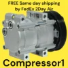 AC Compressor For 1990-2001 Ford Ranger 2.3L 2.5L Mazda B2300 B2500 1994-2001