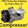 AC Compressor For Nissan Versa Automatic Trans. CVT 1.8 2007 2008 2009 2010 2011