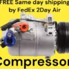 AC Compressor For 2003 2004 2005 2006 BMW X5 3.0L