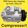 AC Compressor For BMW X5 2007 2008 2009 2010 4.4L 4.8L V8