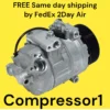 AC Compressor For BMW X3 3.0L xDrive28i 2011 2012 E83 8 groove pulley