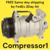 AC Compressor Dodge Grand Caravan 3.3L 3.8L Chrysler Town & Country 2008 2009 2010