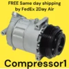 AC Compressor For Jeep Cherokee 2.4L 2014 2015 2016 2017 2018 Chrysler 200 2015 2016 2017