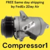 AC Compressor For Ford 2010 2011 2012 Fusion Sport 3.5L V6 Lincoln MKZ 2007-2012