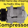 AC Compressor For Ford E-350 VAN Club Wagon 7.3L Diesel 1998 1999 2000