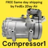 AC Compressor For 2013 2014 2015 2016 Ford Fusion Hybrid Without the Harness