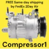 AC Compressor 2019-2024 Ford Edge 2.0L Lincoln Nautilus 2019 2020 2021 2023