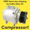AC Compressor For Ford E350 Super Duty 6.0L Diesel 2004 2005 2006 2007