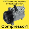 AC Compressor 2009 2010 Dodge Journey 3.5L V6 Without Rear AC