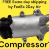 AC Compressor For Ford Fiesta 1.6L 2014 2015 2016 2017 2018 2019 EcoSport 13-14