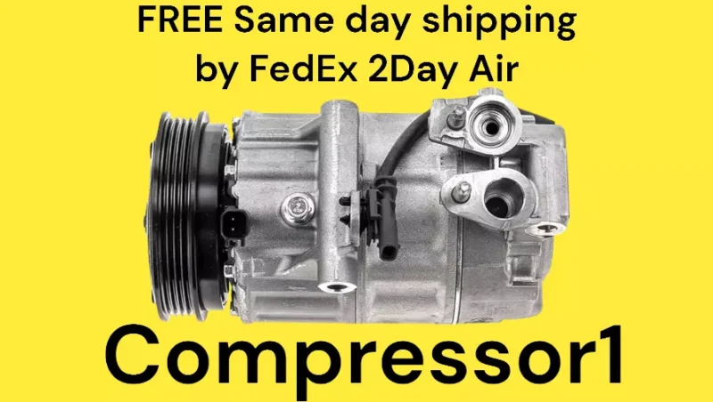 AC Compressor For 2015 2016 2017 2018 2019 2020 2021 2022 Ford EcoSport 2.0L