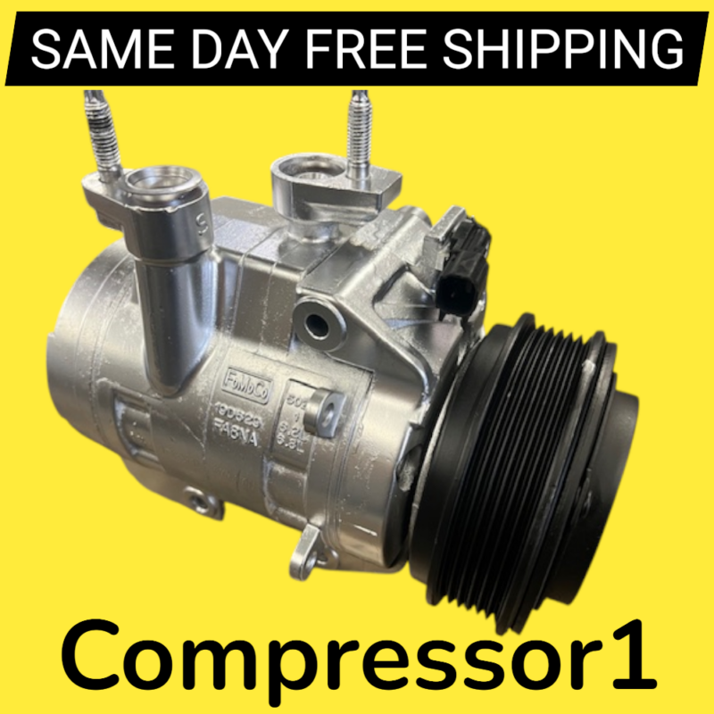 AC Compressor For 2020 2021 2022 Ford F250 Super Duty 6.2L
