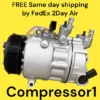 AC Compressor Fits 2018 2019 2020 Volkswagen Atlas 2.0L 3.6L