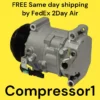 AC Compressor For 2015 2016 2017 2018 2019 2020 Silverado 2500HD 3500HD 6.6L