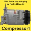 AC Compressor For 2002-2005 Pontiac Grand Am 2.2L Malibu, Alero 2.2L 2004-2006