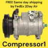 AC Compressor For Cherysler PT Cruiser 2.4L 10S17C Use Compatibily Chart below