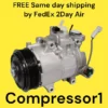 AC Compressor For 2010-2012 Subaru Outback 2.5L Legacy, With 3.6L V6 2010-2016