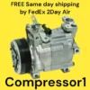 AC Compressor For 2007 2008 2009 2010 Subaru Forester Impreza 2.5L Without Turbo