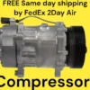 AC Compressor For VW Jetta, Golf 1999-2005 With 7 Groove pulley