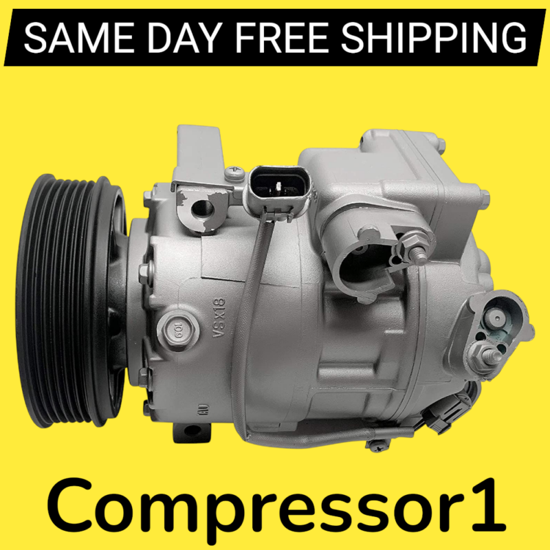 AC Compressor For Hyundai 2009-2014 Genesis 5.0L 4.6L, Equus 2011-2014