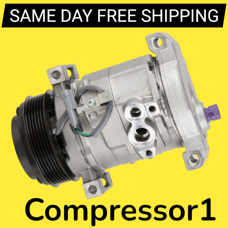 AC Compressor For Chevy Silverado 4.3L 6.6L GMC Sierre 4.3L 2003-12 6.6L 2003-07