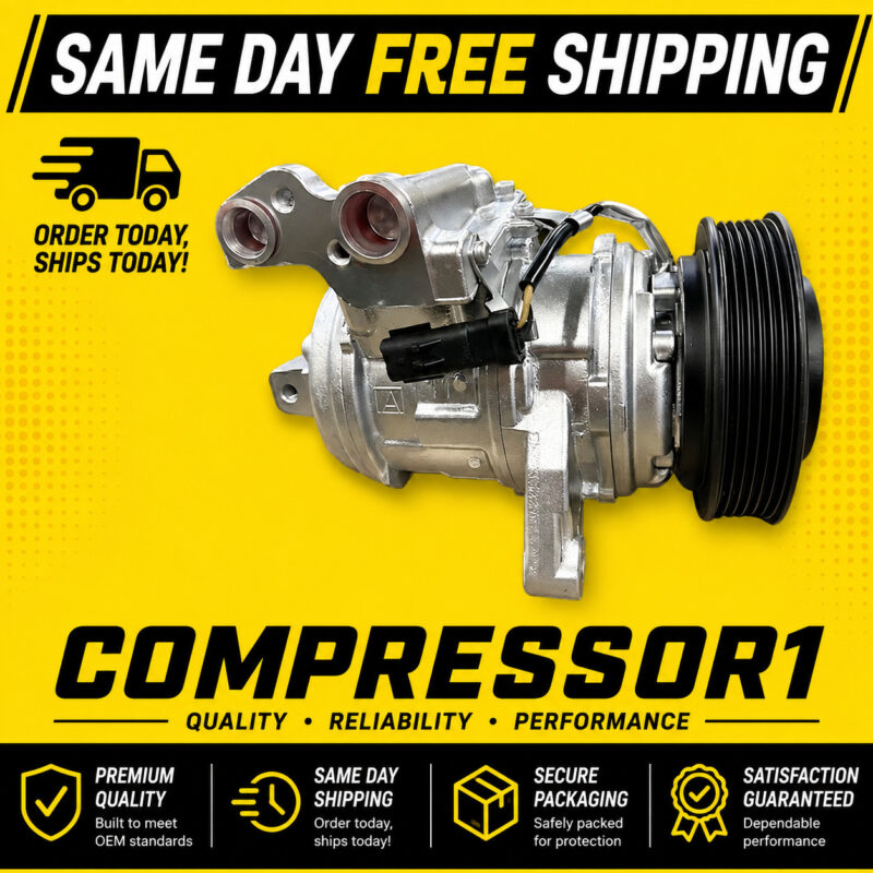 AC Compressor Jeep Grand Cherokee 4.0L 1999-2004, TJ 2000-06, Wrangler 2000-2006