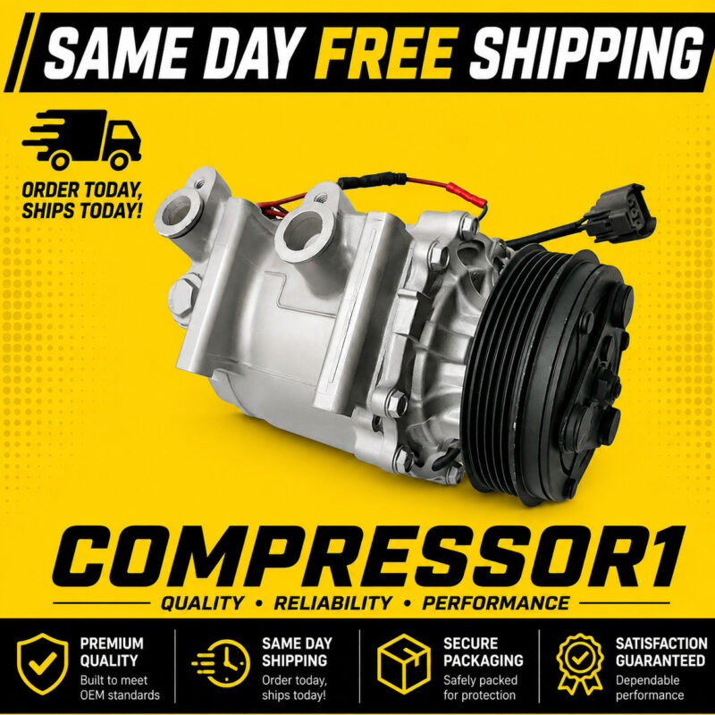 AC Compressor For 2007 2008 Honda Fit 1.5L