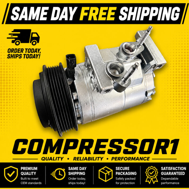 AC Compressor For 2012 2013 2014 2015 2016 2017 Jeep Wrangler 3.6L