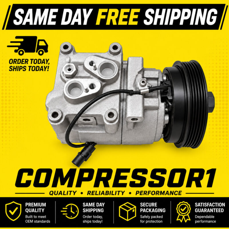 AC Compressor For KIA Rio 1.6L 2003 2004 2005
