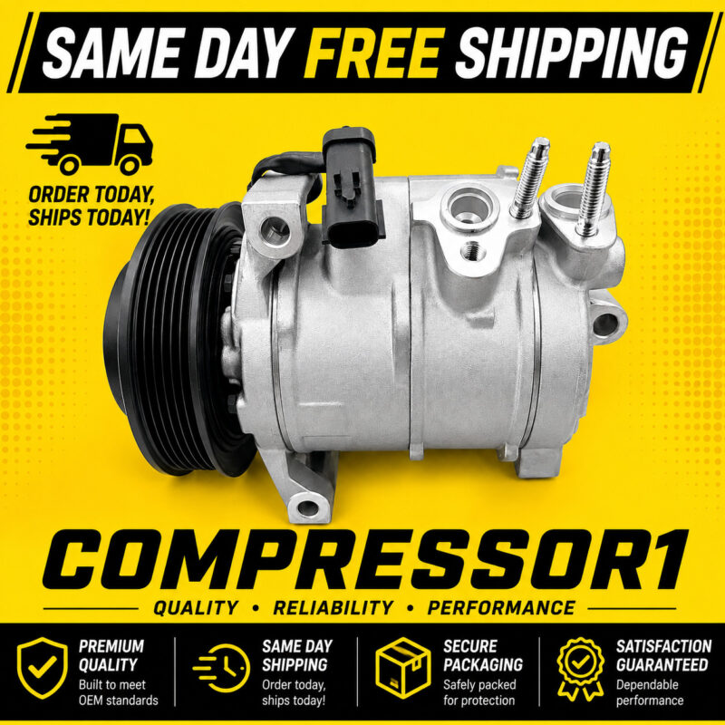 AC Compressor For Jeep Grand Cherokee Commander 5.7L V8 2009 2010