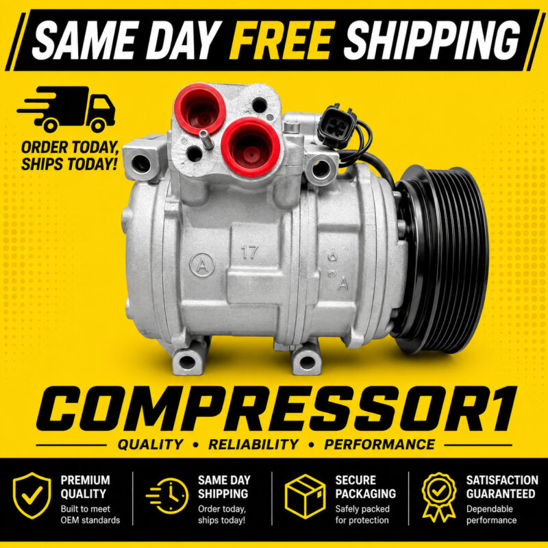 AC Compressor For Land Rover Discovery 4.0L 4.6L 2001 2002 2003 2004