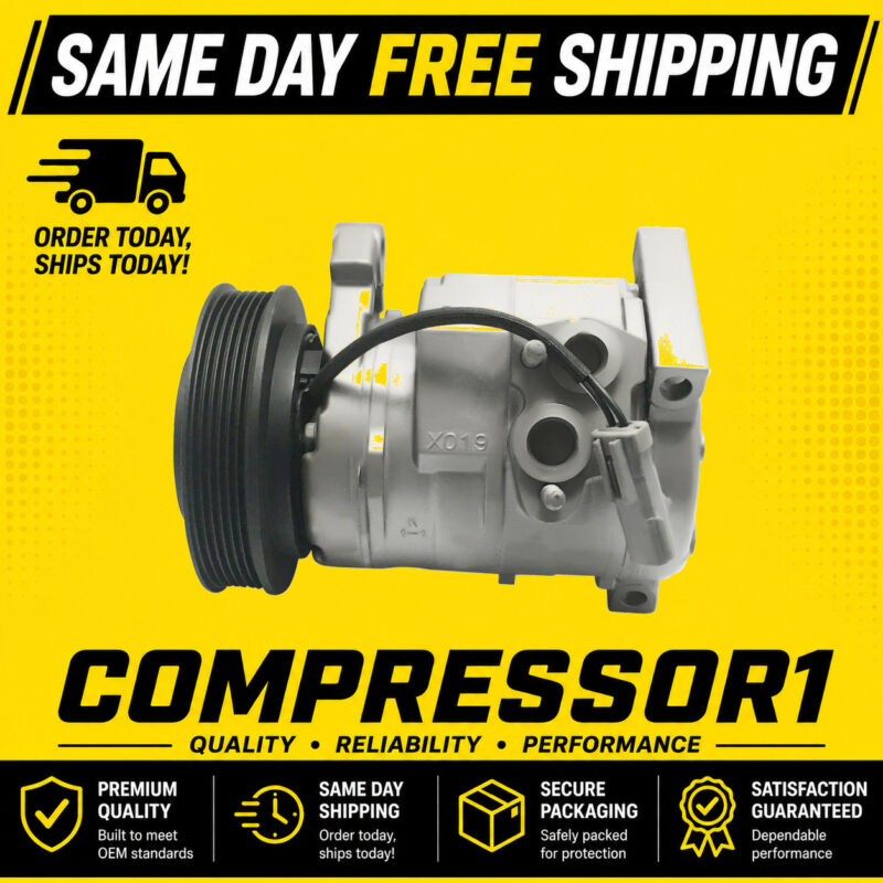 AC Compressor For Dodge Caravan 3.3L 3.8L 2001 2002 2003 2004 2005 2006 2007