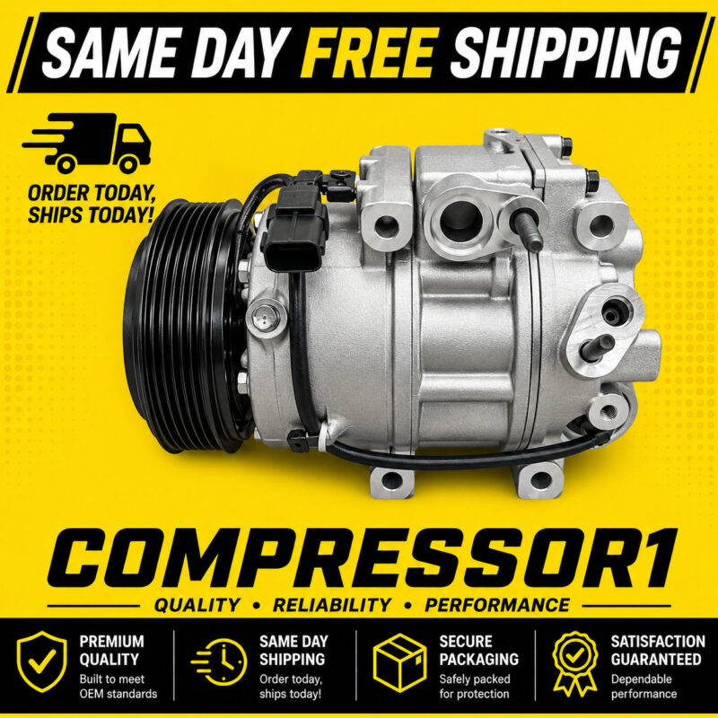 AC Compressor For 2019 2020 Hyundai Santa Fe 2.4L