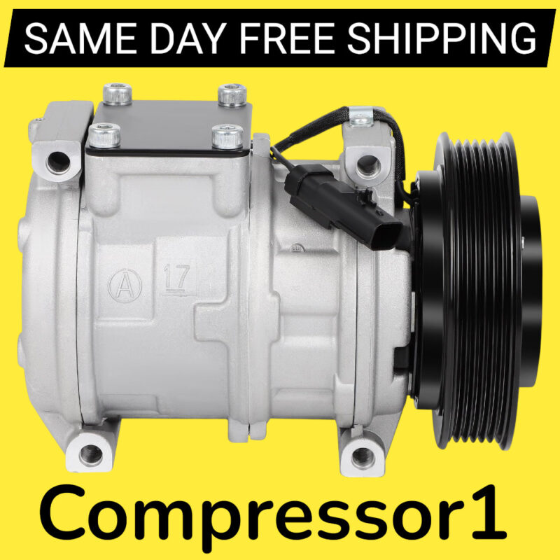 AC Compressor For 1996 1997 1998 1999 2000 Dodge Caravan 2.4L
