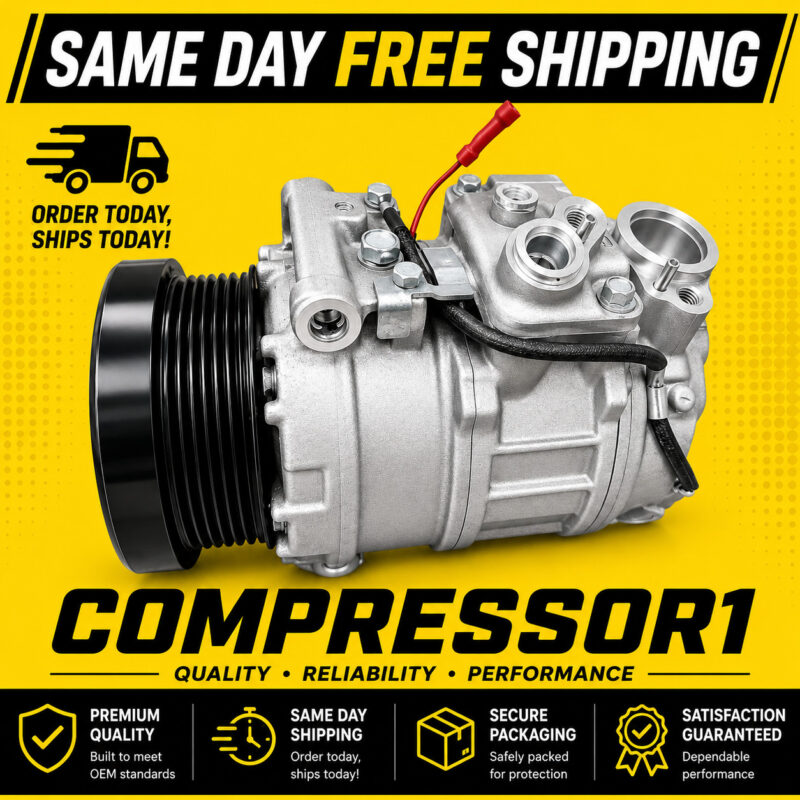AC Compressor For 2000 2001 2002 2003 2004 2005 2006 Mercedes W215 CL600 S550