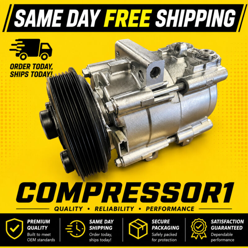 AC Compressor Ford Focus 2.3L 2003 2004 2005 2006 2007 With 2.0L 2005 2006 2007
