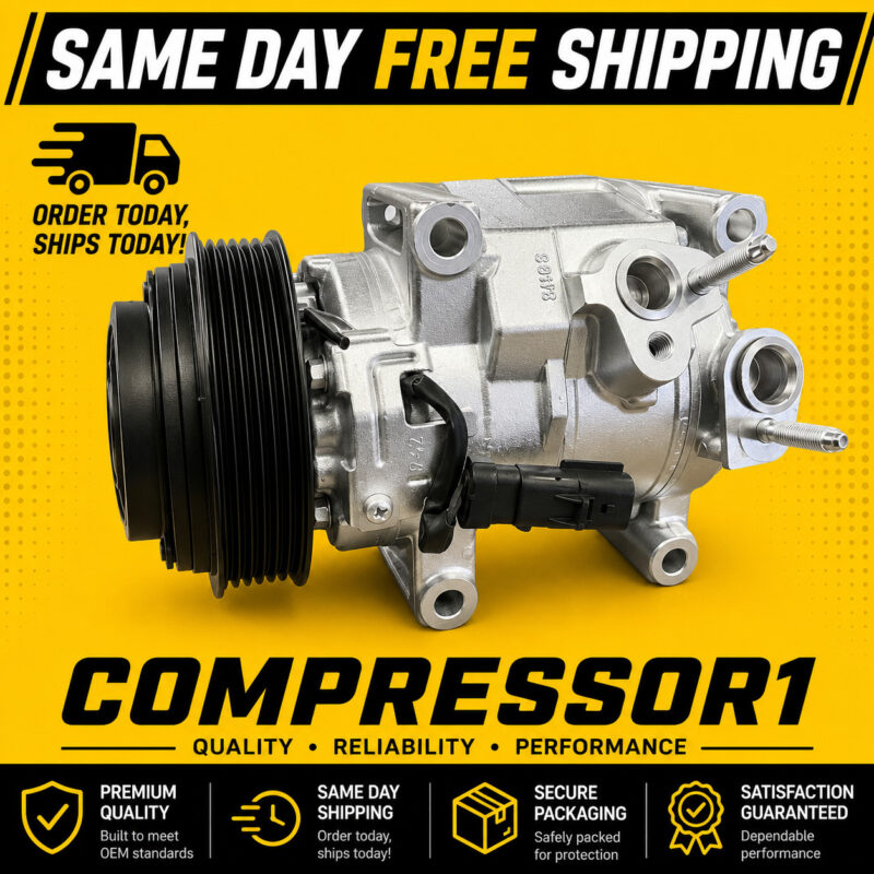 AC Compressor For Dodge Grand Caravan 3.6L 2011 2012 2013 2014 2015 2016