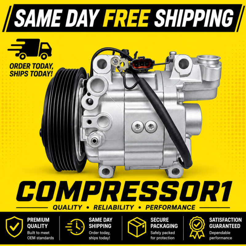 AC Compressor For 2001 2002 2003 2004 Subaru Outback 3.0L V6