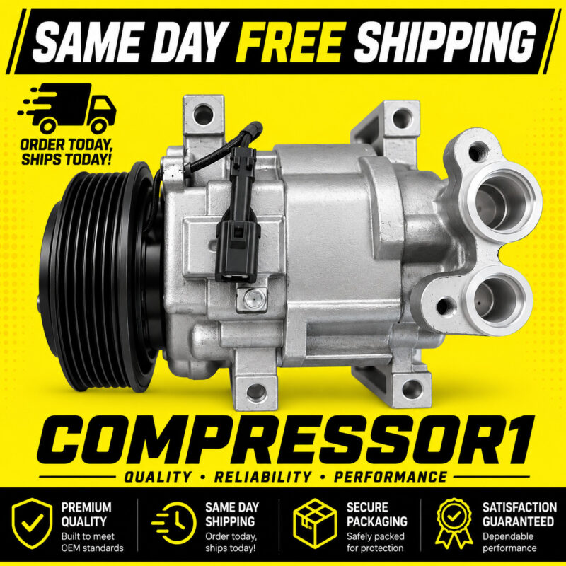 AC Compressor For 2011 2012 2013 Subaru Forester 2.5L Without Turbo