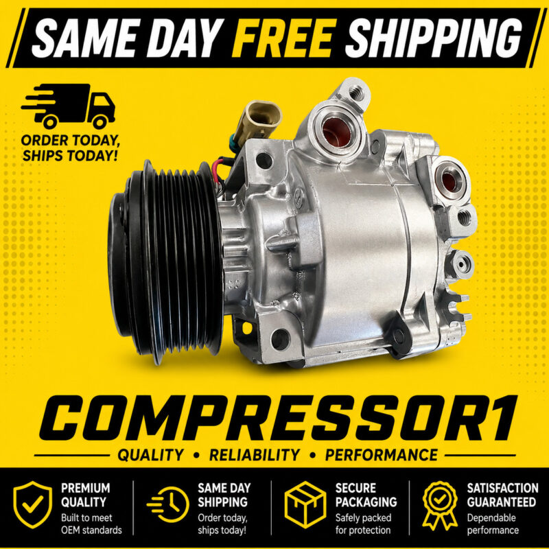 AC Compressor For 2013 2014 2015 2016 2017 2018 Chevrolet Sonic 1.4L Turbo